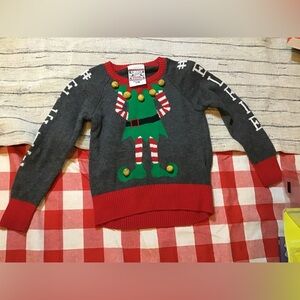 Holiday sweater infant little elf size 12 months